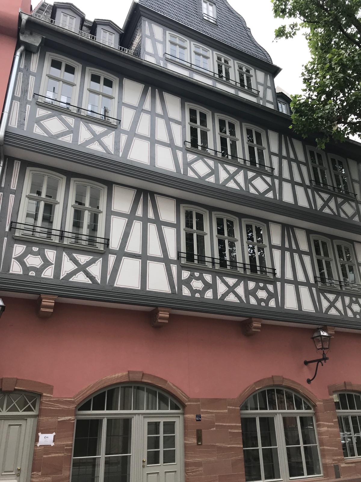 HANS IM GLUCK - beautiful half-timbered building