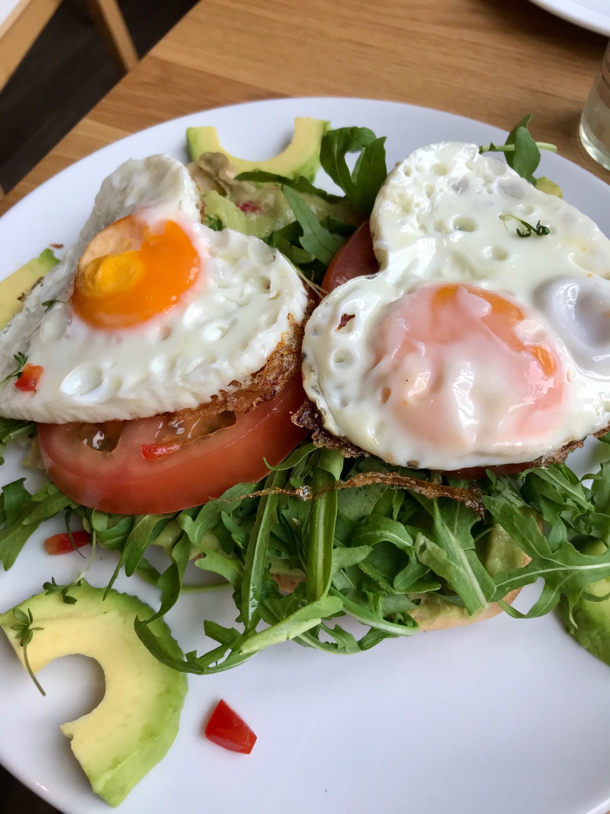 Breakfast plate at California Bean