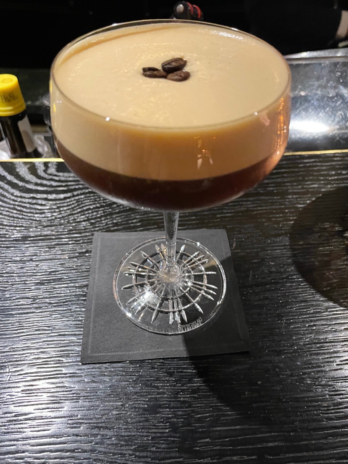 Espresso martini at Roomers Munich