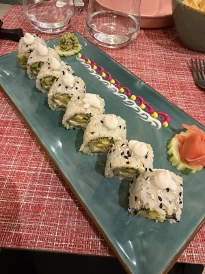 Mama Miso GF sushi roll