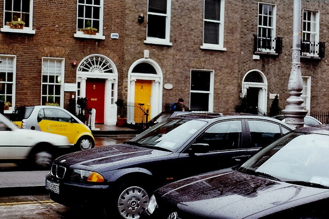 Georgian terraced houses on Merrion Square, Dublin