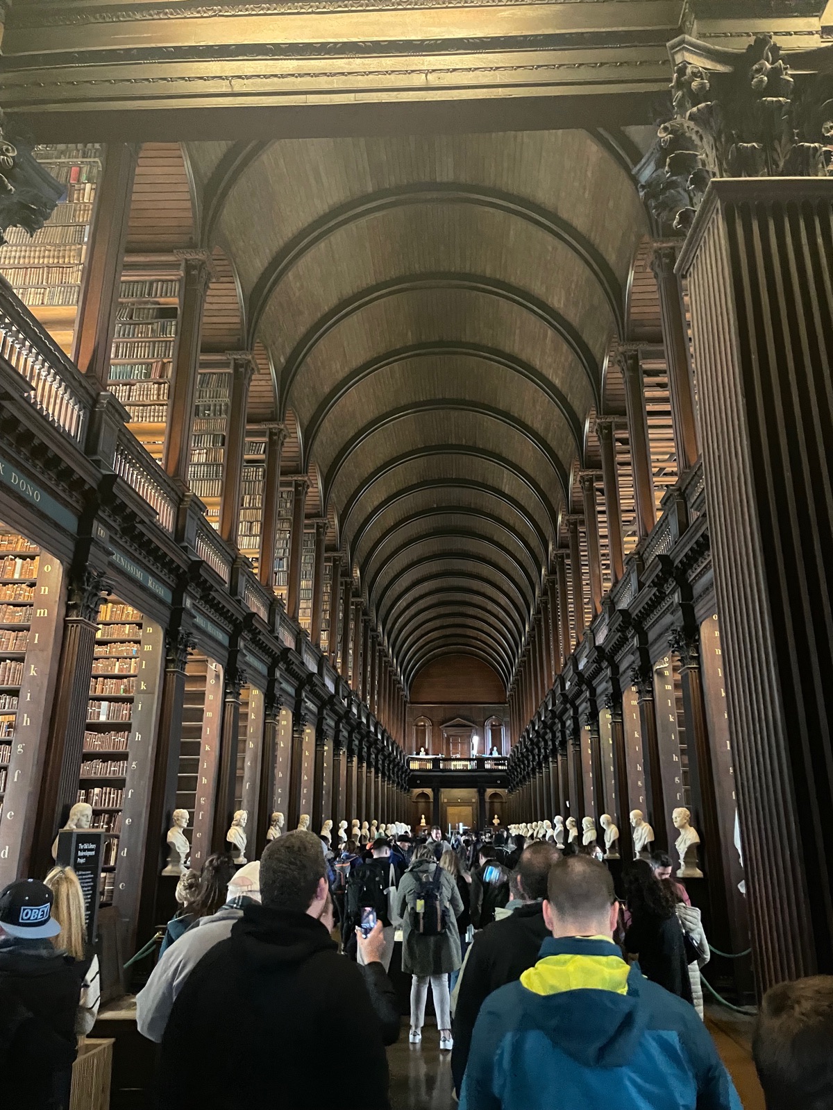 The Long Room at Trinity College