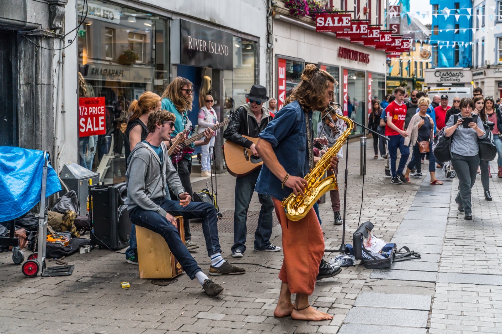Shop Street, Galway Latin Quarter