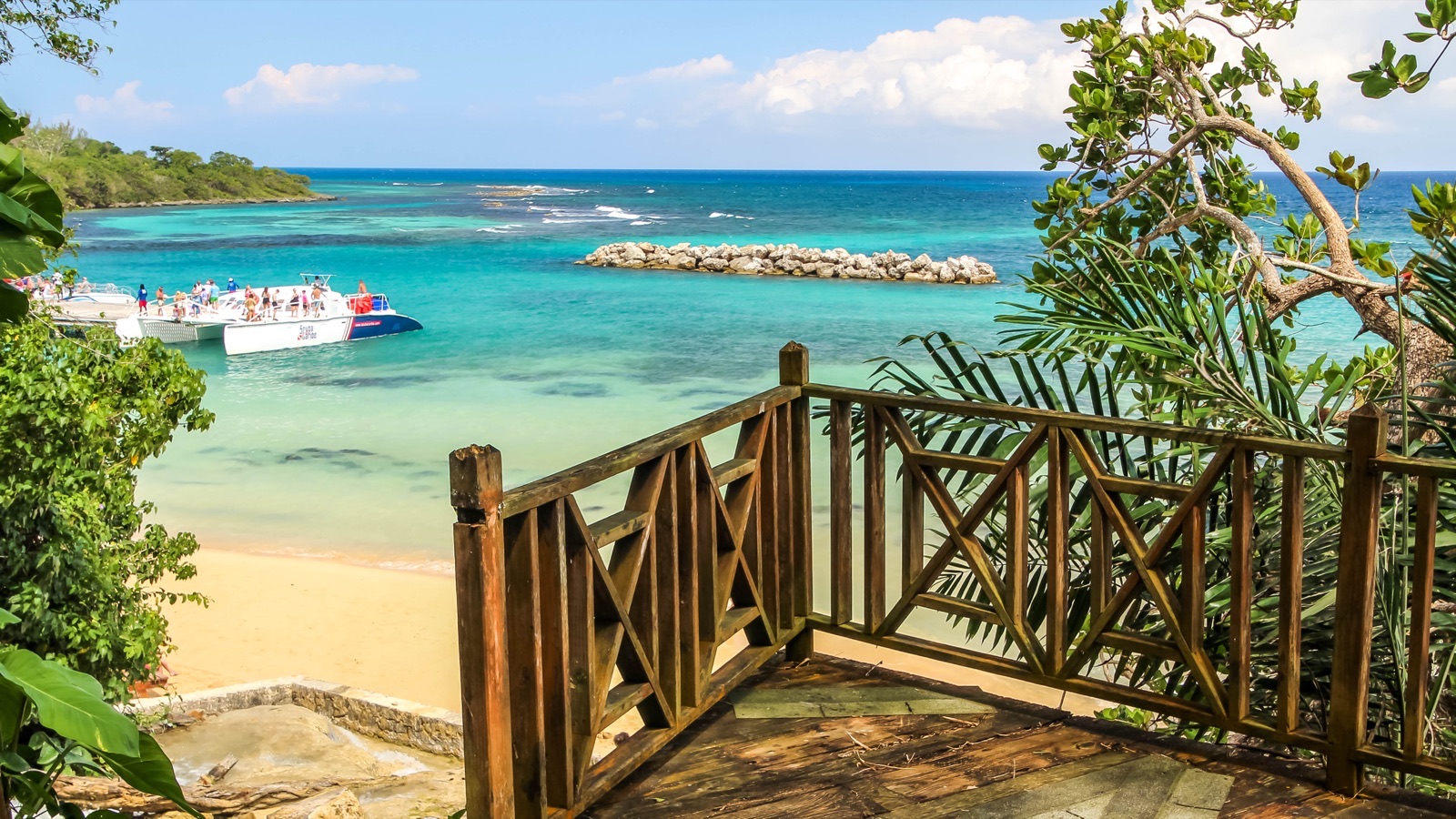 Dunn's River Falls beach area, Ocho Rios