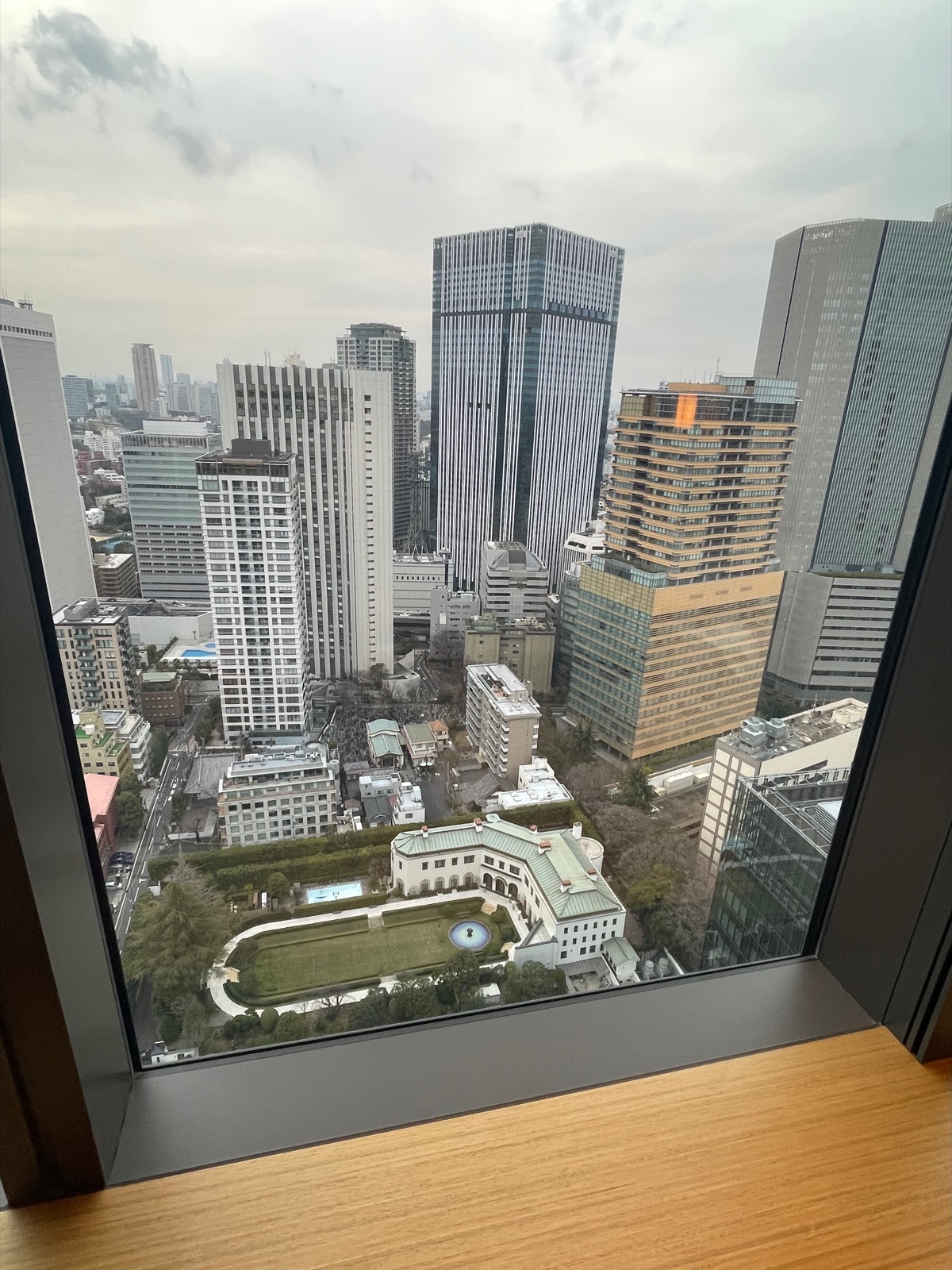 View from The Okura Tokyo