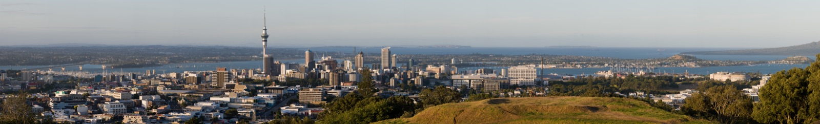 Auckland skyline with Sky Tower