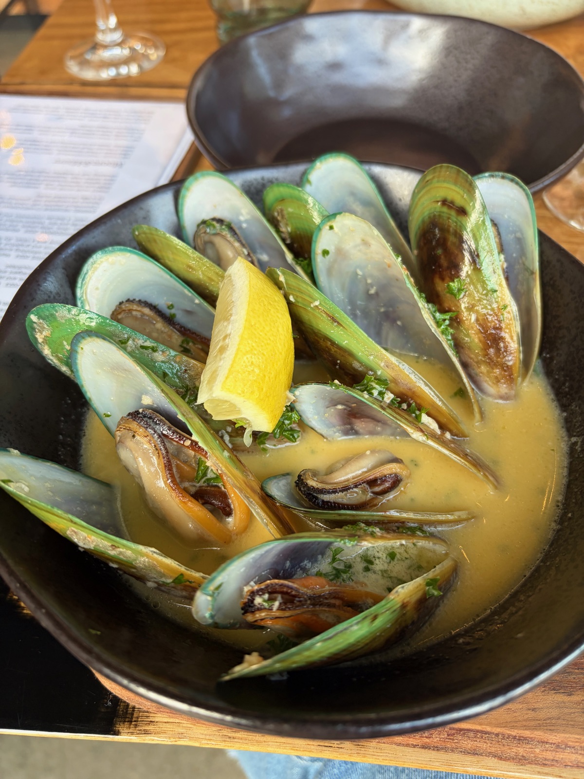 The Fancy Cow - green-lipped mussels
