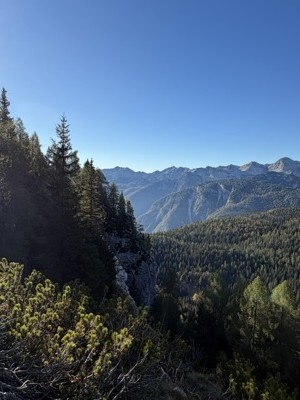 Mountain panorama in Triglav National Park