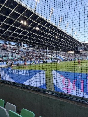 Slovenia vs Scotland match at Stožice Stadium