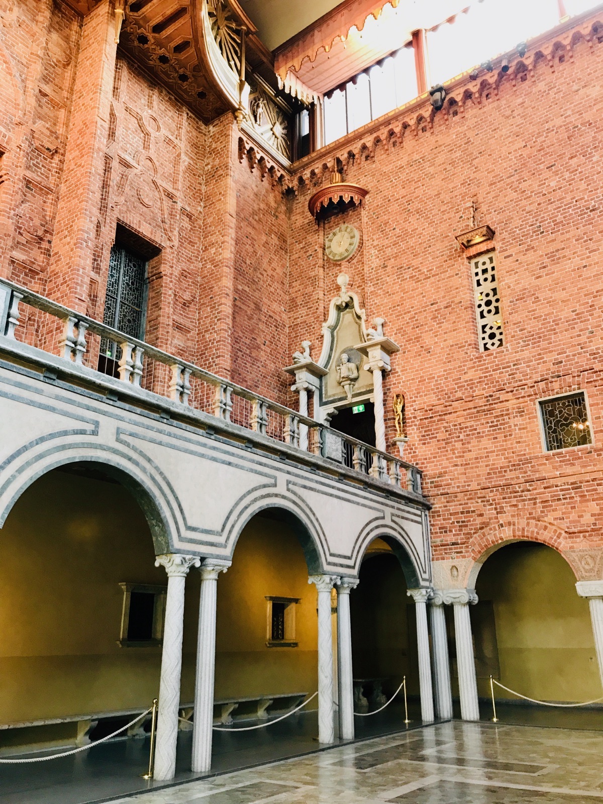 Photo of Stockholm City Hall interior